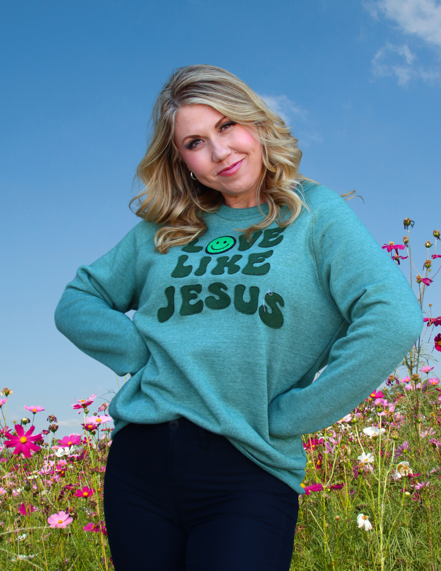 "Love Like Jesus" Crewneck Sweatshirt