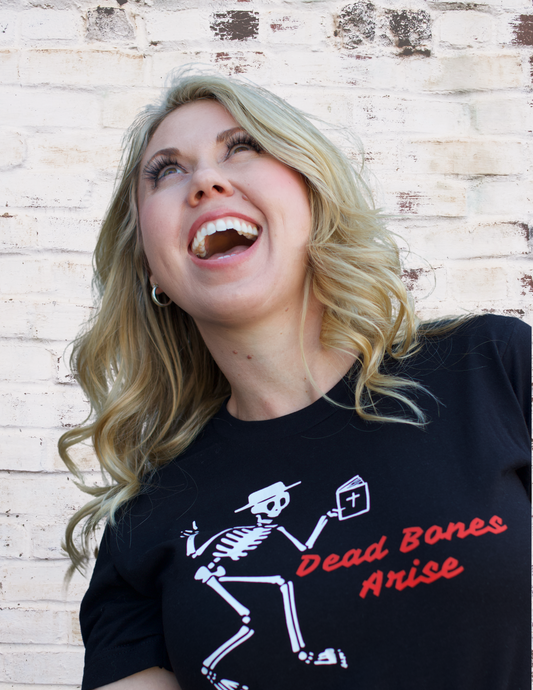 "Dead Bones Arise" short sleeved tee