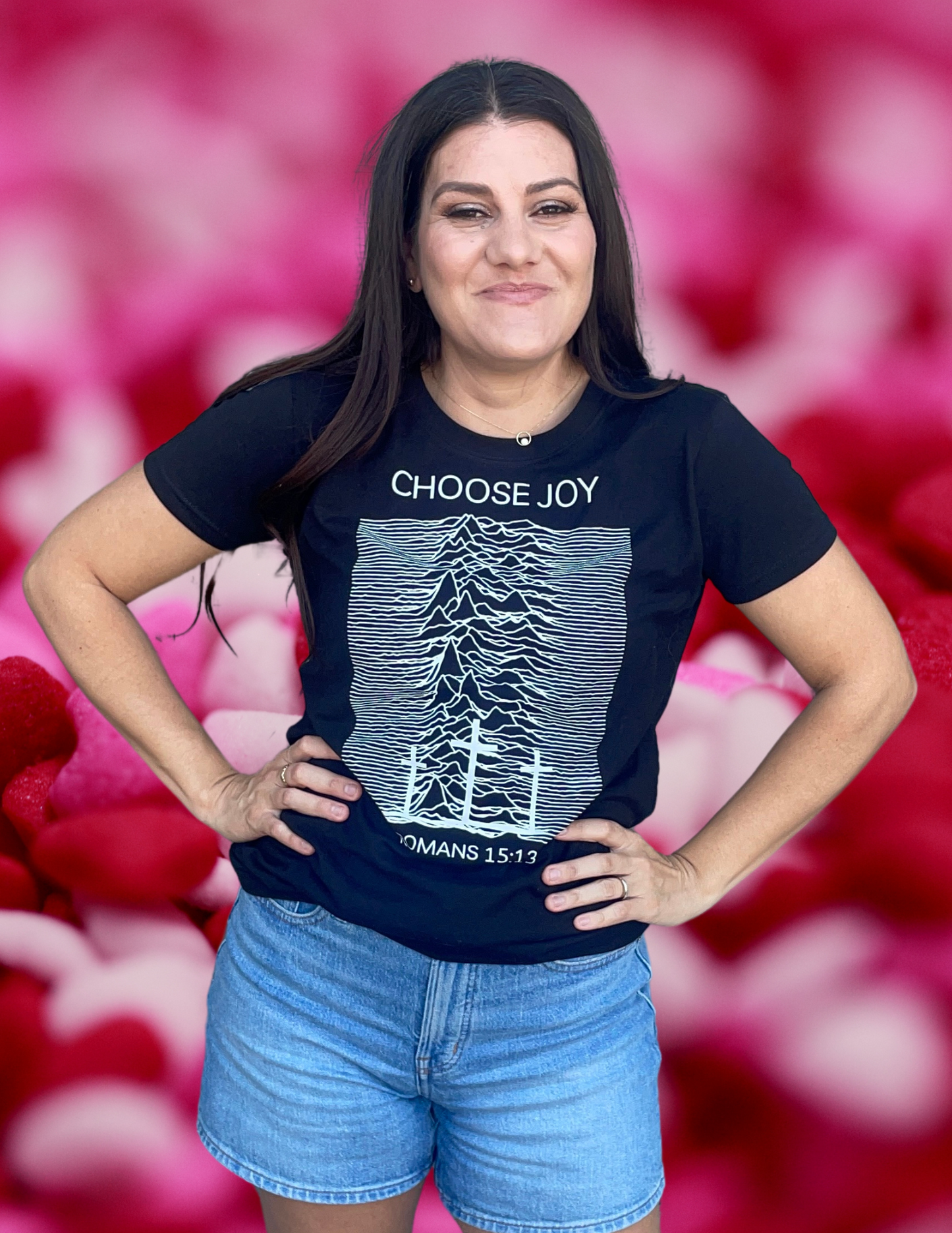 "Choose Joy" short sleeved tee