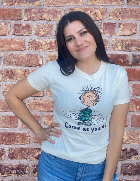"Come as You Are" short sleeved tee