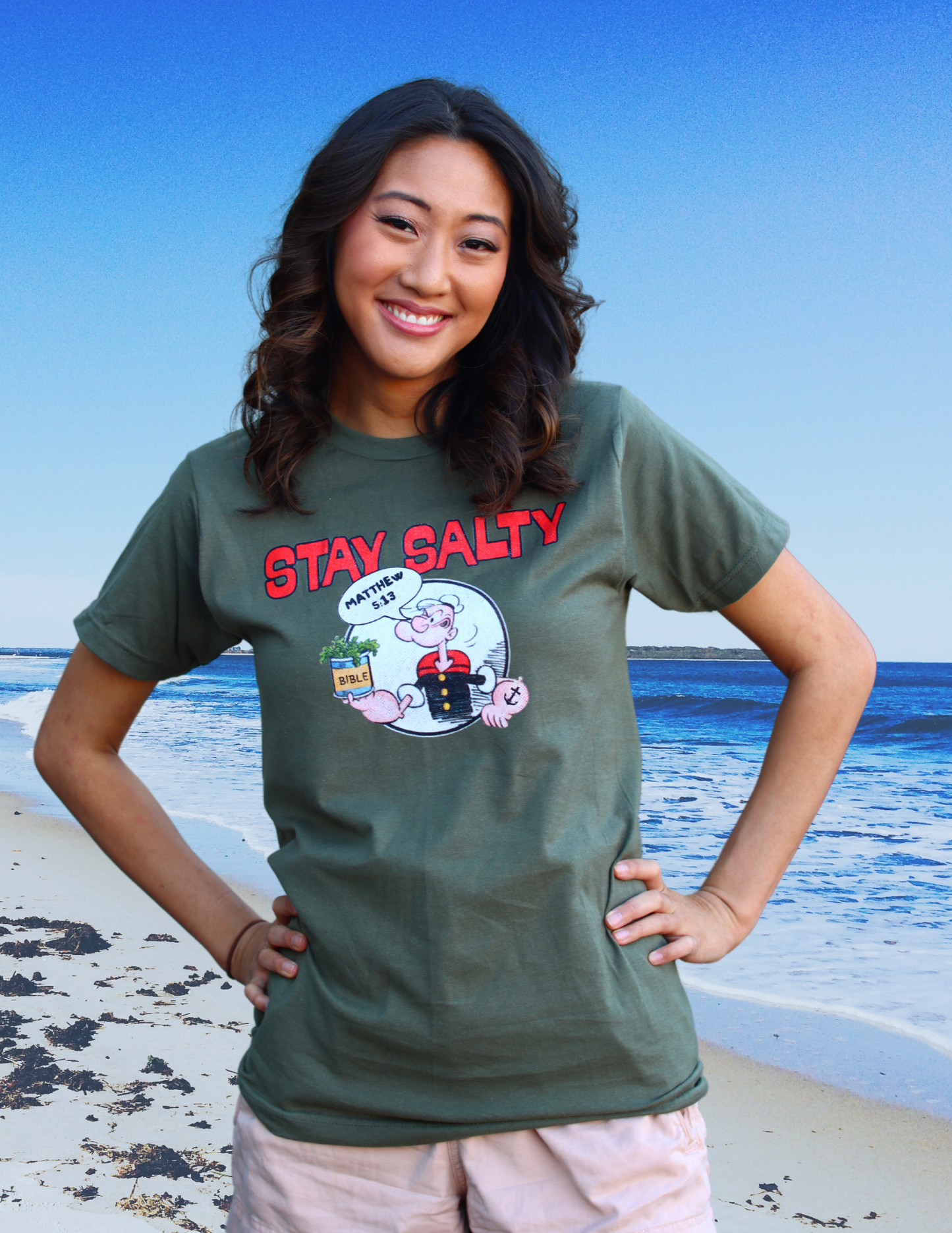 "Stay Salty" Short Sleeved Tee