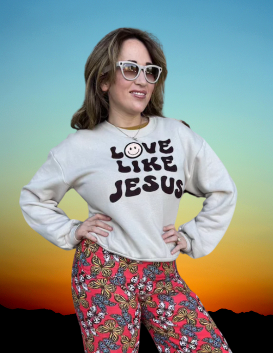 "Love Like Jesus" Crewneck Sweatshirt